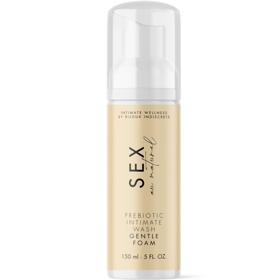 Gel Intim Prebiotic cu Spumă pentru Igienă Delicată Bijoux Indiscrets Sex au Naturel 150 ml