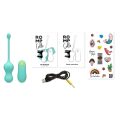 ROMP CELLO – Ou Vibrator Multifuncțional cu Telecomandă, Turcoaz