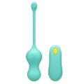 ROMP CELLO – Ou Vibrator Multifuncțional cu Telecomandă, Turcoaz