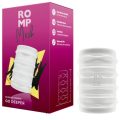 ROMP MOSH – Masturbator Masculin Transparent cu Manson Reversibil 6 cm