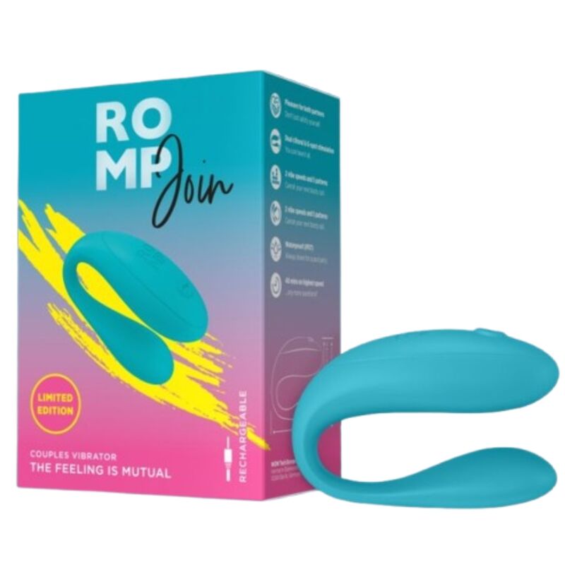 ROMP JOIN – Vibrator pentru Cuplu Turquoise