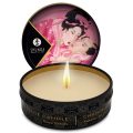 SHUNGA – Lumânare de Masaj Mini Caress cu Aromă de Trandafiri, 30 ml
