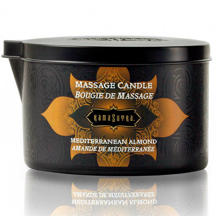 Kama Sutra Lumânare de Masaj cu Ulei Cald Mediterranean Almond 170 g