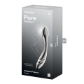 Satisfyer Pure Gravity 3 – Dildo Dublu din Oțel Inoxidabil Premium