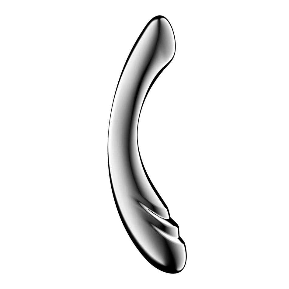 Satisfyer Pure Gravity 3 – Dildo Dublu din Oțel Inoxidabil Premium