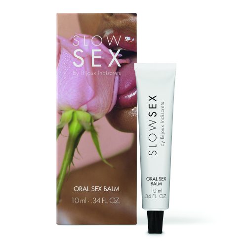 Bijoux Indiscrets Slow Sex – Balsam Aromat pentru Sex Oral, 10 ml