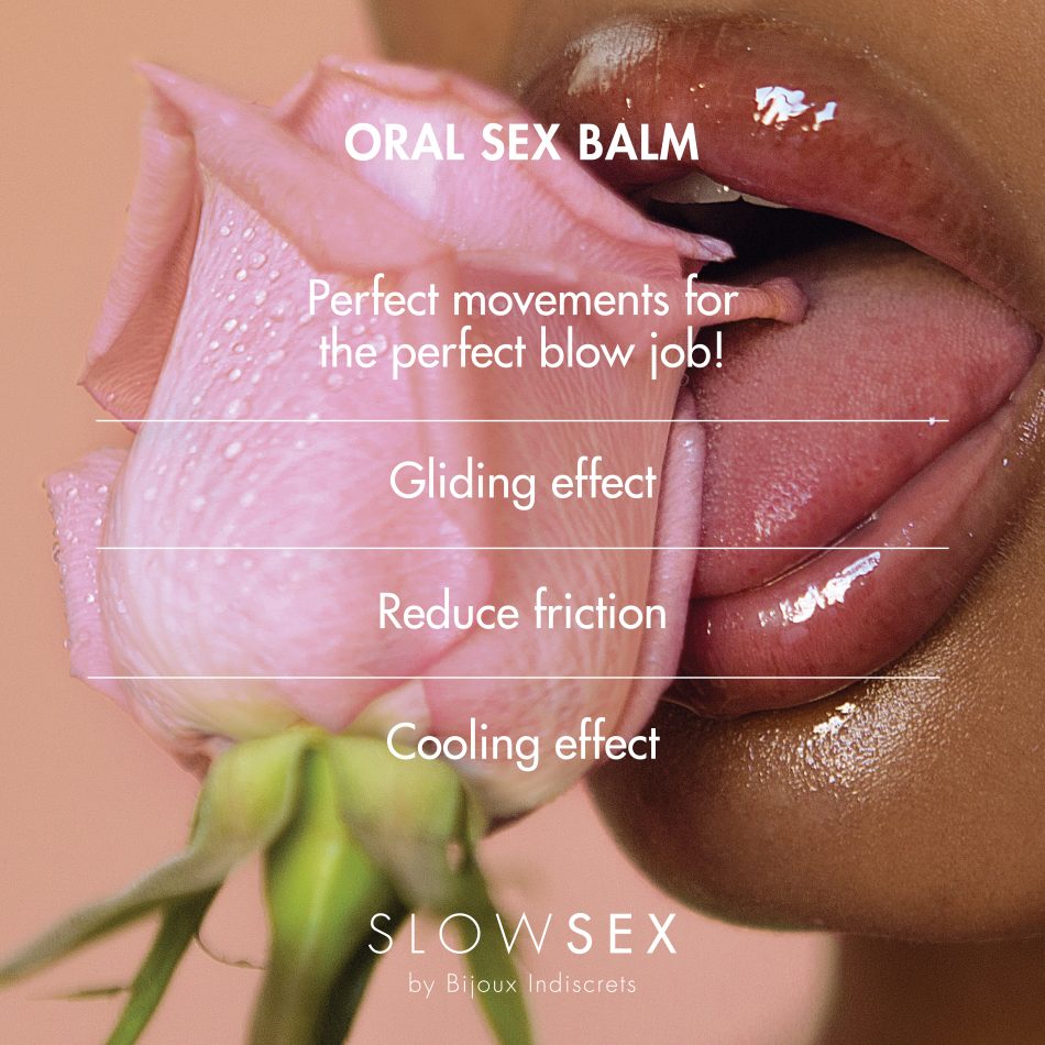 Bijoux Indiscrets Slow Sex – Balsam Aromat pentru Sex Oral, 10 ml