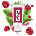 Aqua Travel Lubrifiant pe Bază de Apă cu Aromă de Zmeură Sălbatică, 50 ml