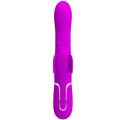 Pretty Love Butterfly Fuchsia – Vibrator Rabbit 4 în 1 pentru Stimulare Multiplă