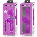 Pretty Love Butterfly Fuchsia – Vibrator Rabbit 4 în 1 pentru Stimulare Multiplă