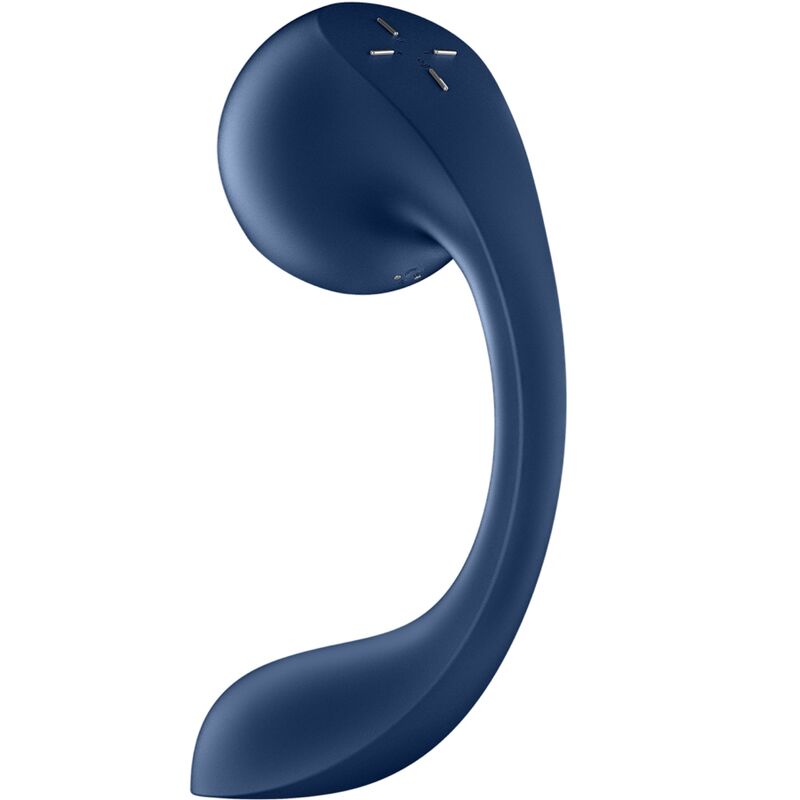 Satisfyer Pro+ Wave 4 – Stimulator G-Spot & Air Pulse cu Aplicație, Albastru Închis
