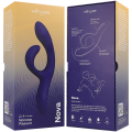We-Vibe Nova 3 – Vibrator Rabbit pentru Stimulare Duală, Midnight Blue