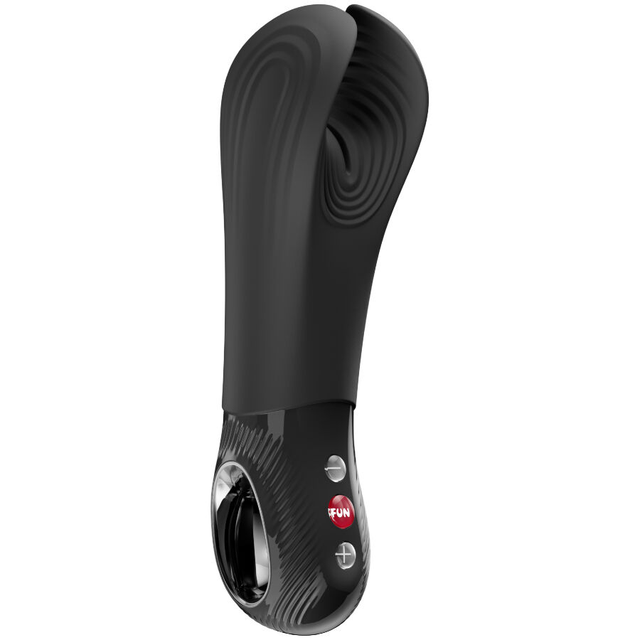 Fun Factory MANTA – Masturbator Vibrator pentru Bărbați, Negru