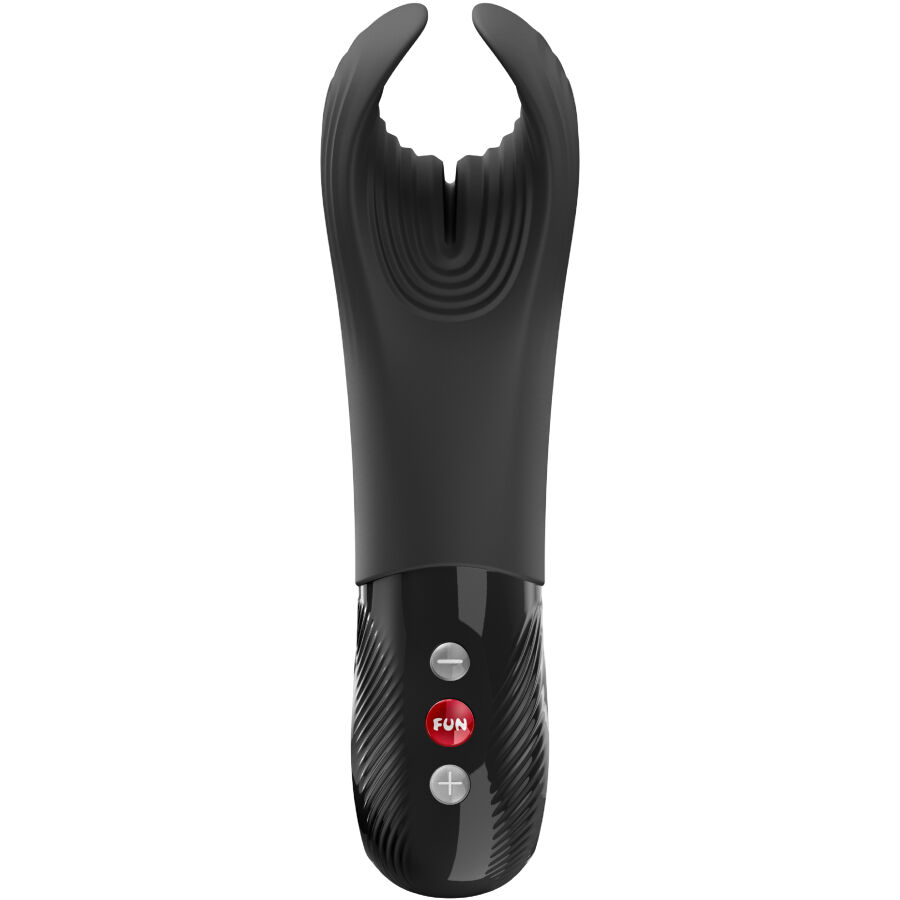 Fun Factory MANTA – Masturbator Vibrator pentru Bărbați, Negru