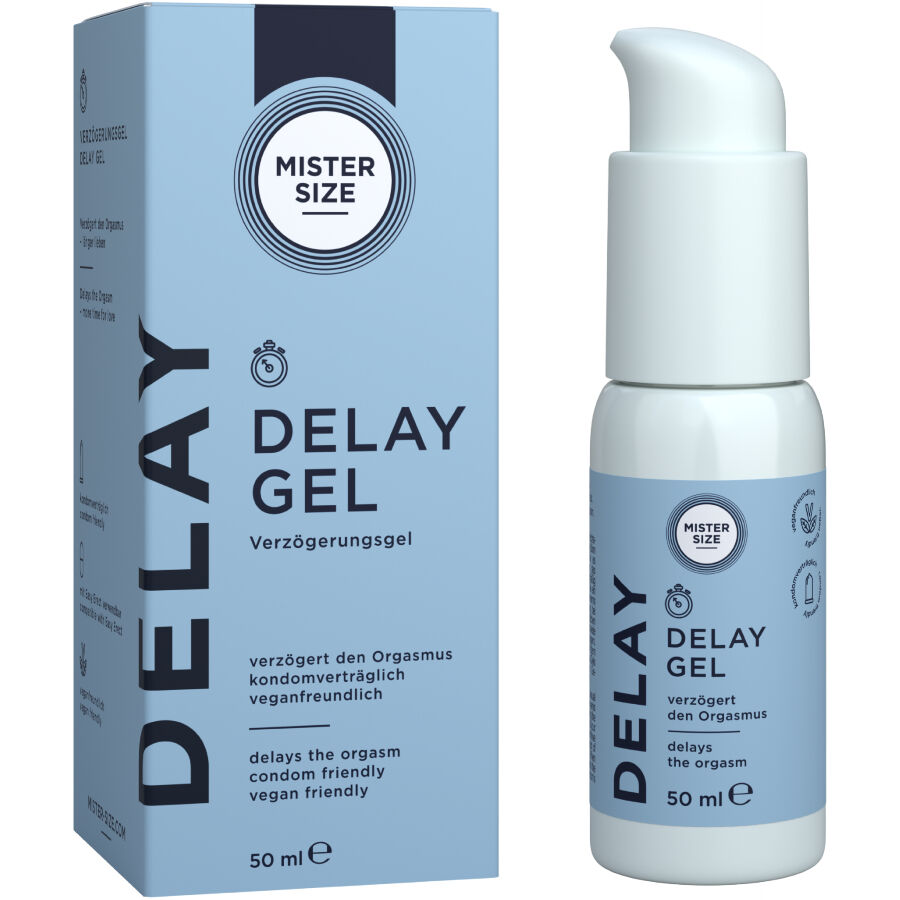 Mister Size Delay Gel – Gel pentru întârzierea ejaculării, 50 ml