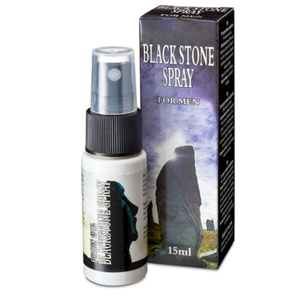 Cobeco Black Stone – Spray pentru Întârzierea Ejaculării, 15 ml