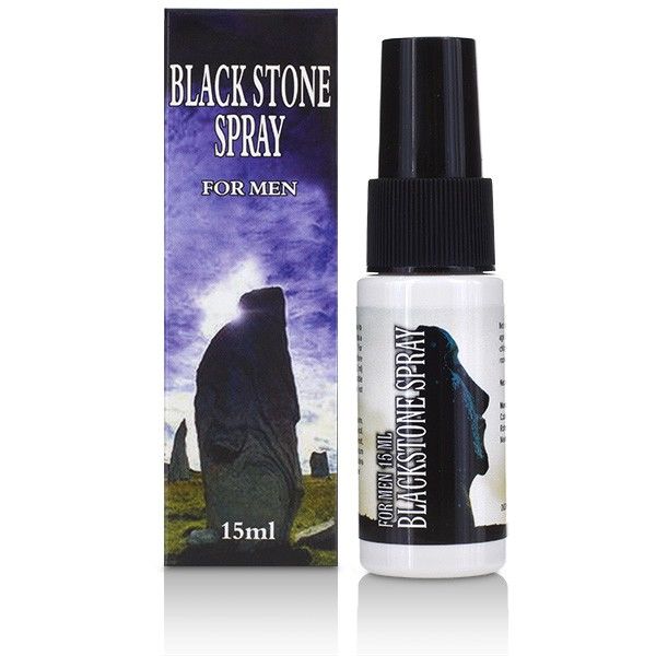 Cobeco Black Stone – Spray pentru Întârzierea Ejaculării, 15 ml